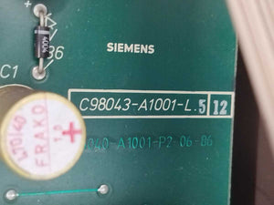 Siemens 6RA2615-6MV30-0A D200/20 Mreq-GcG6V30-2A SIMOREG Drive
