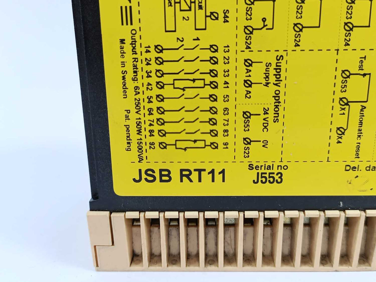 Jokab Safety JSB RT11 Safety relay