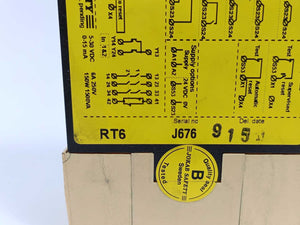 Jokab Safety RT6 24VDC Safety Relay