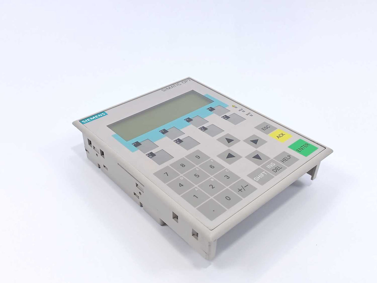 Siemens 6AV3607-1JC00-0AX1 Operator Panel SIMATIC OP 7-PP