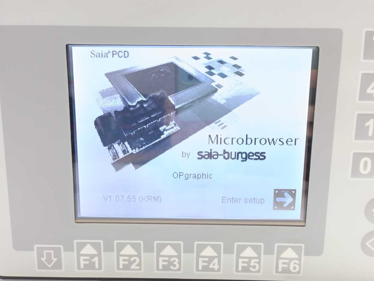 Saia-Burgess PCD7.D457BLCG01 Operator Interface 320x250 pixel