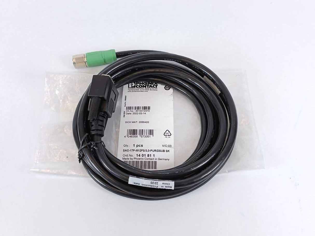 SICK 2055420 SAC-17P-M12FS Connection Cable