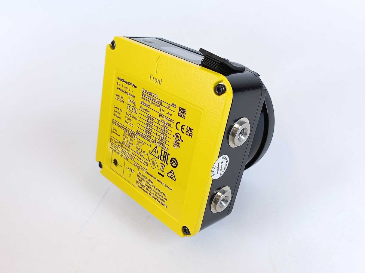 SICK 1100334 NANS3-CAAZ30ZA1 Safety Laser Scanner: NanoScan3 Pro