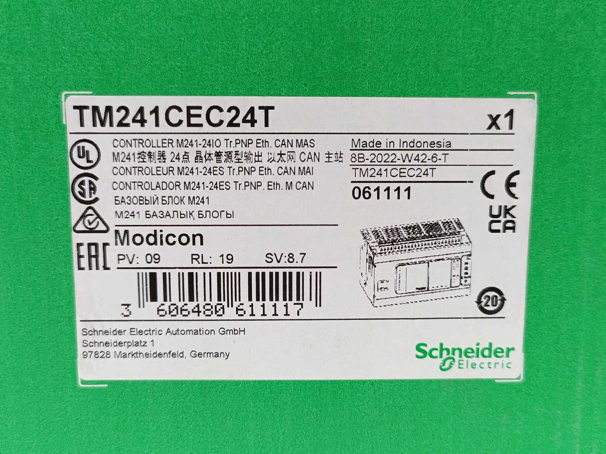 Schneider Electric TM241CEC24T Modicon M241