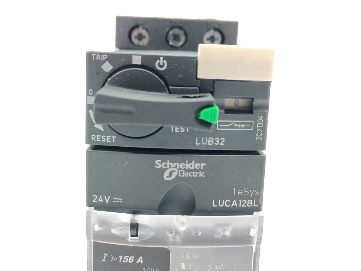 Schneider / Telemecanique LUB32 Power Base w/ LUA1C11 & LUCA12BL