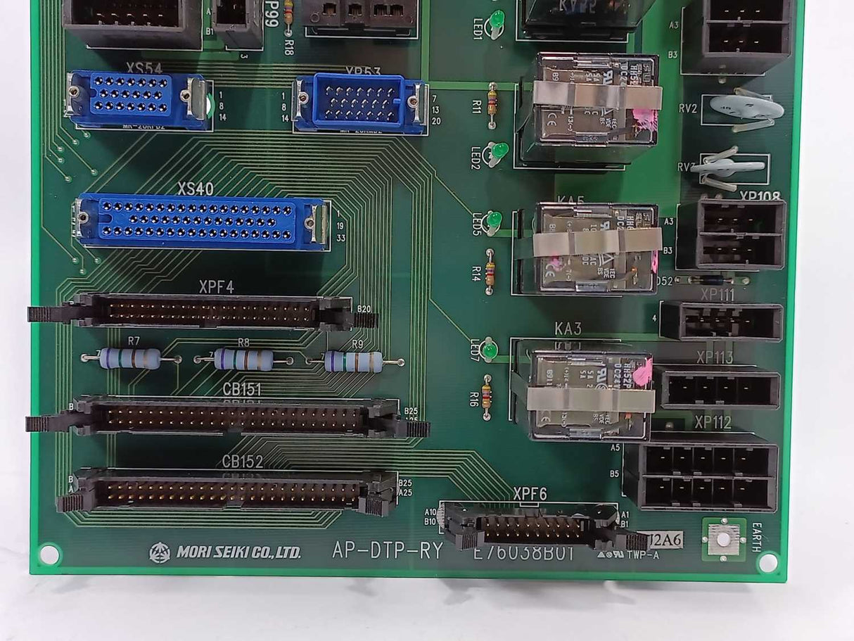 Mori Seiki AP-DTP-RY Control Board E76038B01