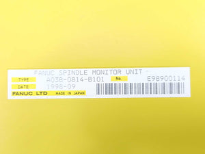 Fanuc A03B-0814-B101 Spindle Monitor Unit