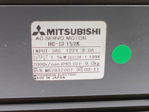 Mitsubishi HC-SF152K AC Servo Motor