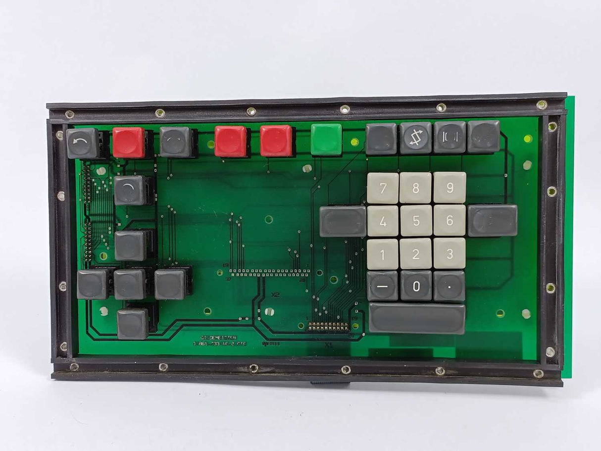 Gildemeister IN0853334 0.861.733-16.2 FTE 0.861.068-11.2 Keypad Operator Panel