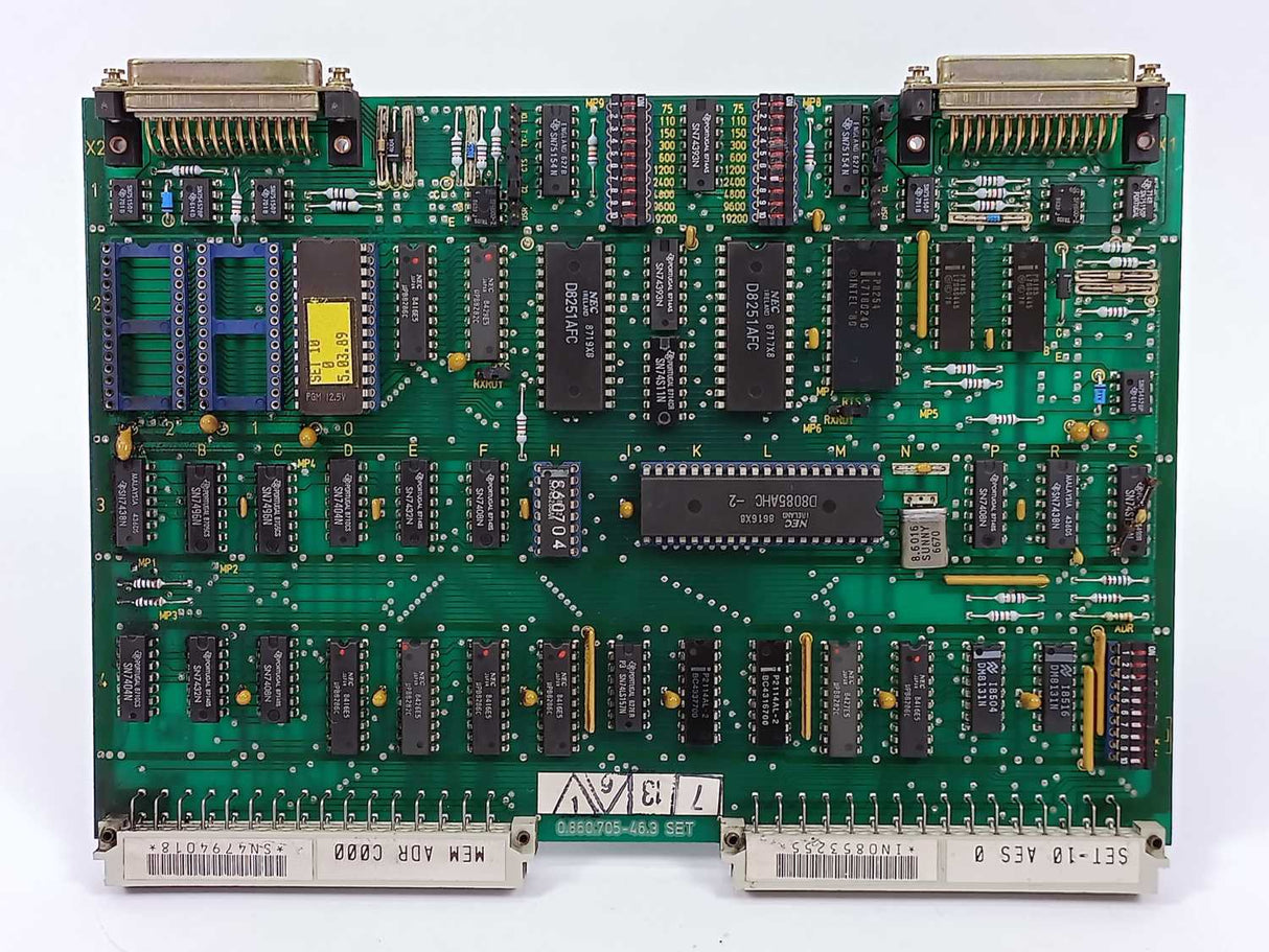 Gildemeister 0.860.705-46.3 INO853255 SET-10 AES 0 Control Board