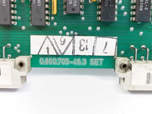 Gildemeister 0.860.705-46.3 INO853255 SET-10 AES 0 Control Board