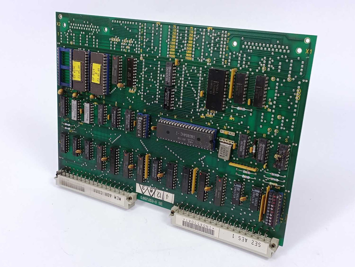 Gildemeister 0.867.053-0 INO853081 SE2 AES 1 Control Board