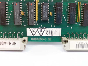Gildemeister 0.867.053-0 INO853081 SE2 AES 1 Control Board