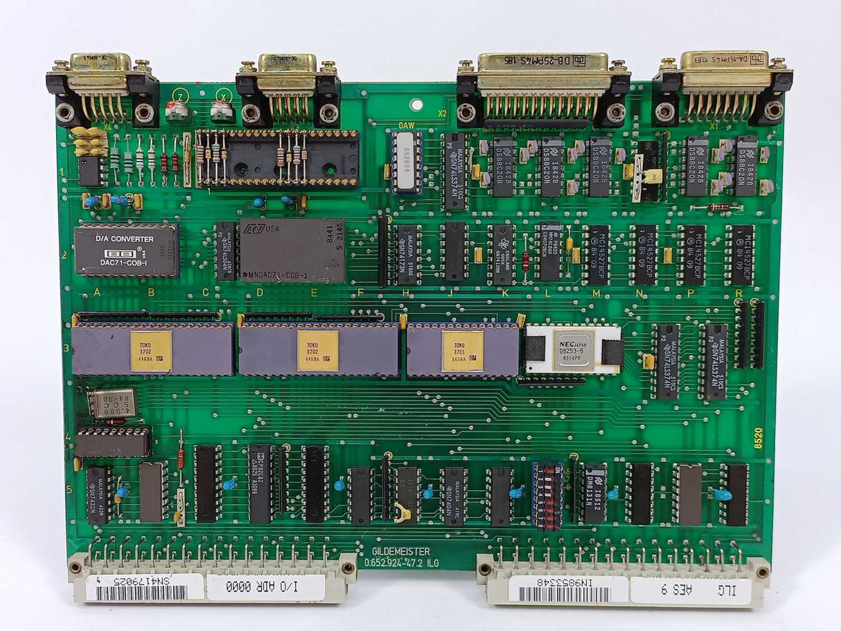 Gildemeister 0.652.924-47.2 IN9853348 ILG AES 9 Control Board