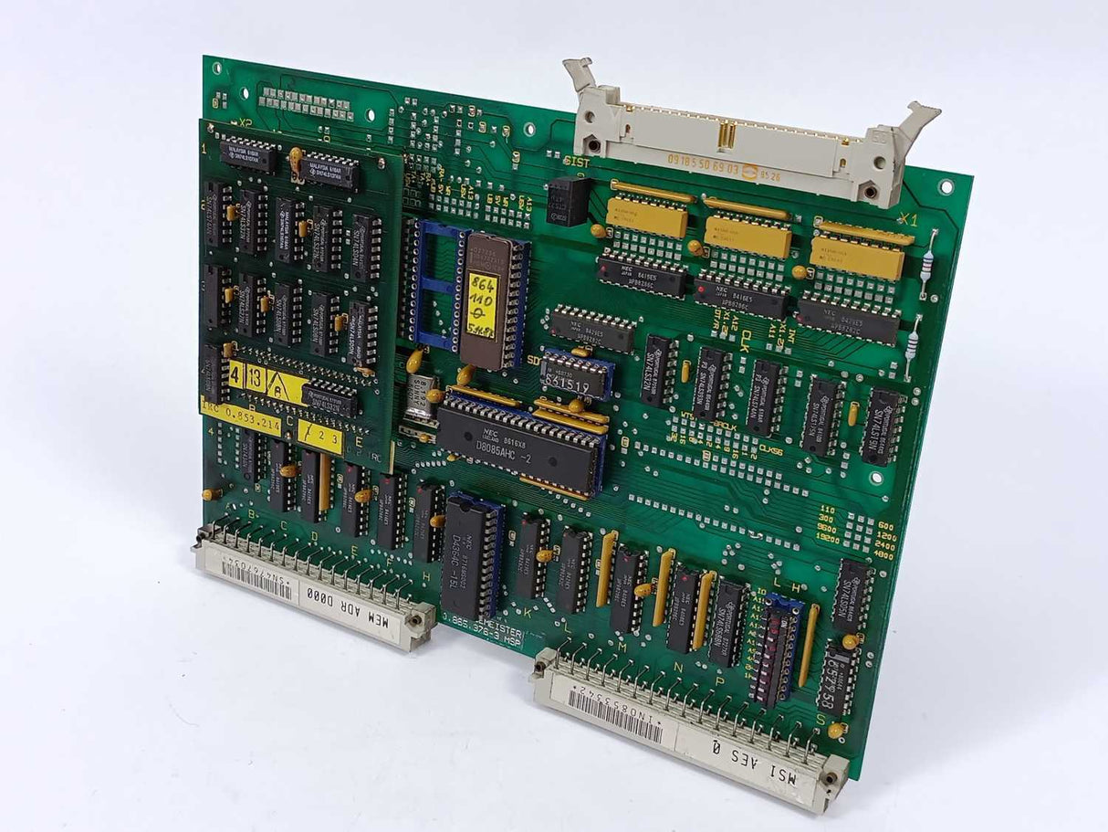 Gildemeister 0.865.376-3 IN0853342 MS1 AES 0 Control Board