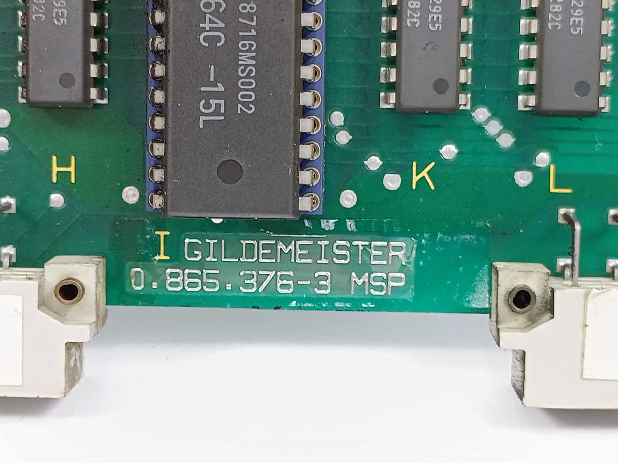Gildemeister 0.865.376-3 IN0853342 MS1 AES 0 Control Board