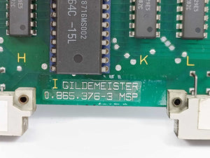 Gildemeister 0.865.376-3 IN0853342 MS1 AES 0 Control Board