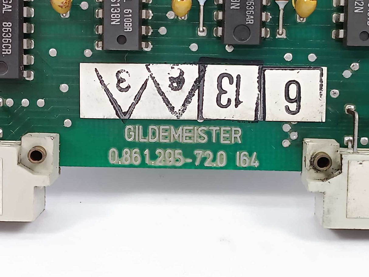 Gildemeister 0.861.295-72.0 I64 AES 0 Input Board
