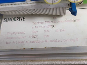 Siemens 6RA2732-6DV55-0 SIMODRIVE 130A Converter