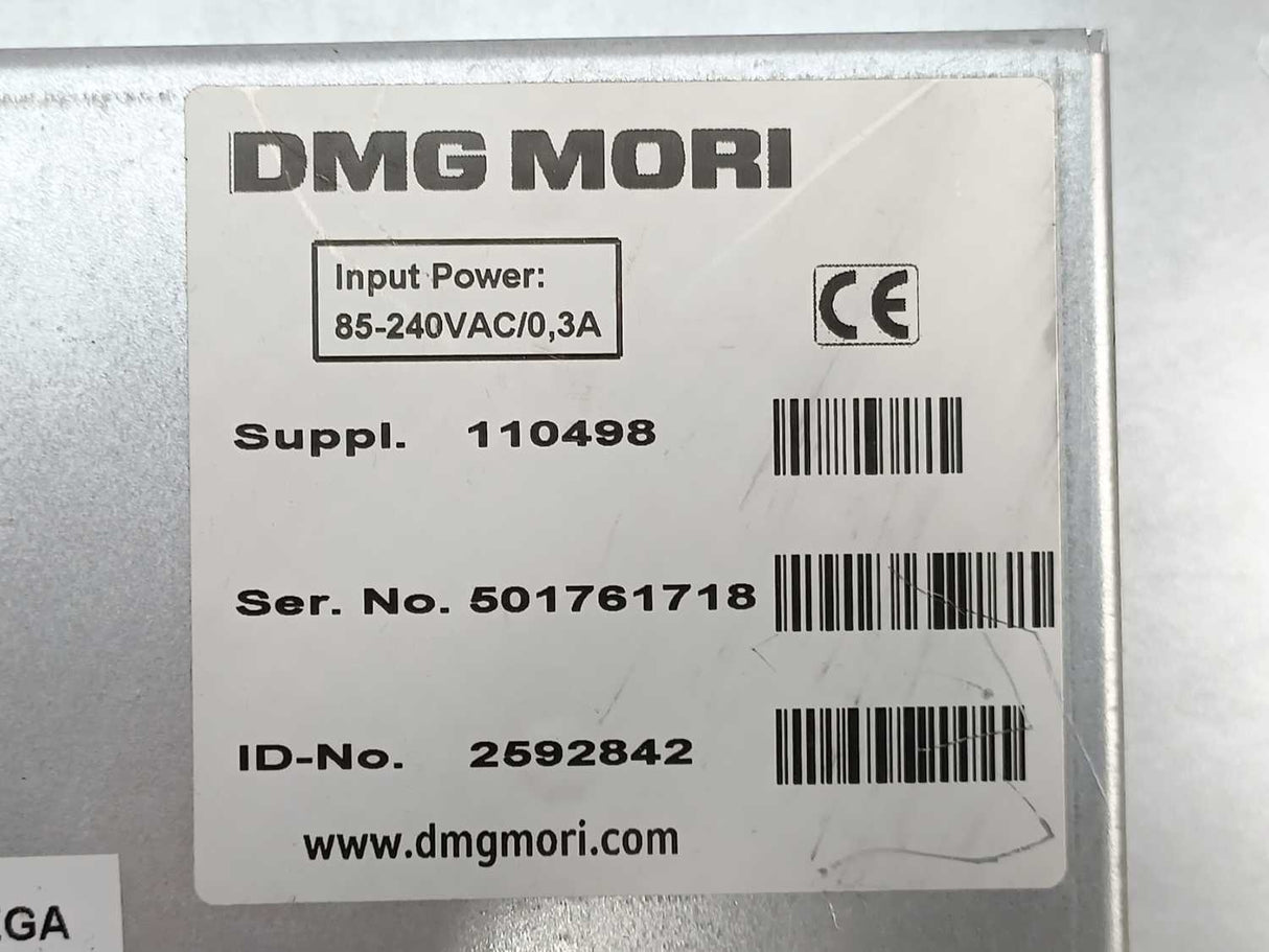 DMG MORI 2592842 Operator Panel Display 110498