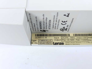 LENZE EMB9351-E 00401023 Servo Drive Brake Module 12kW
