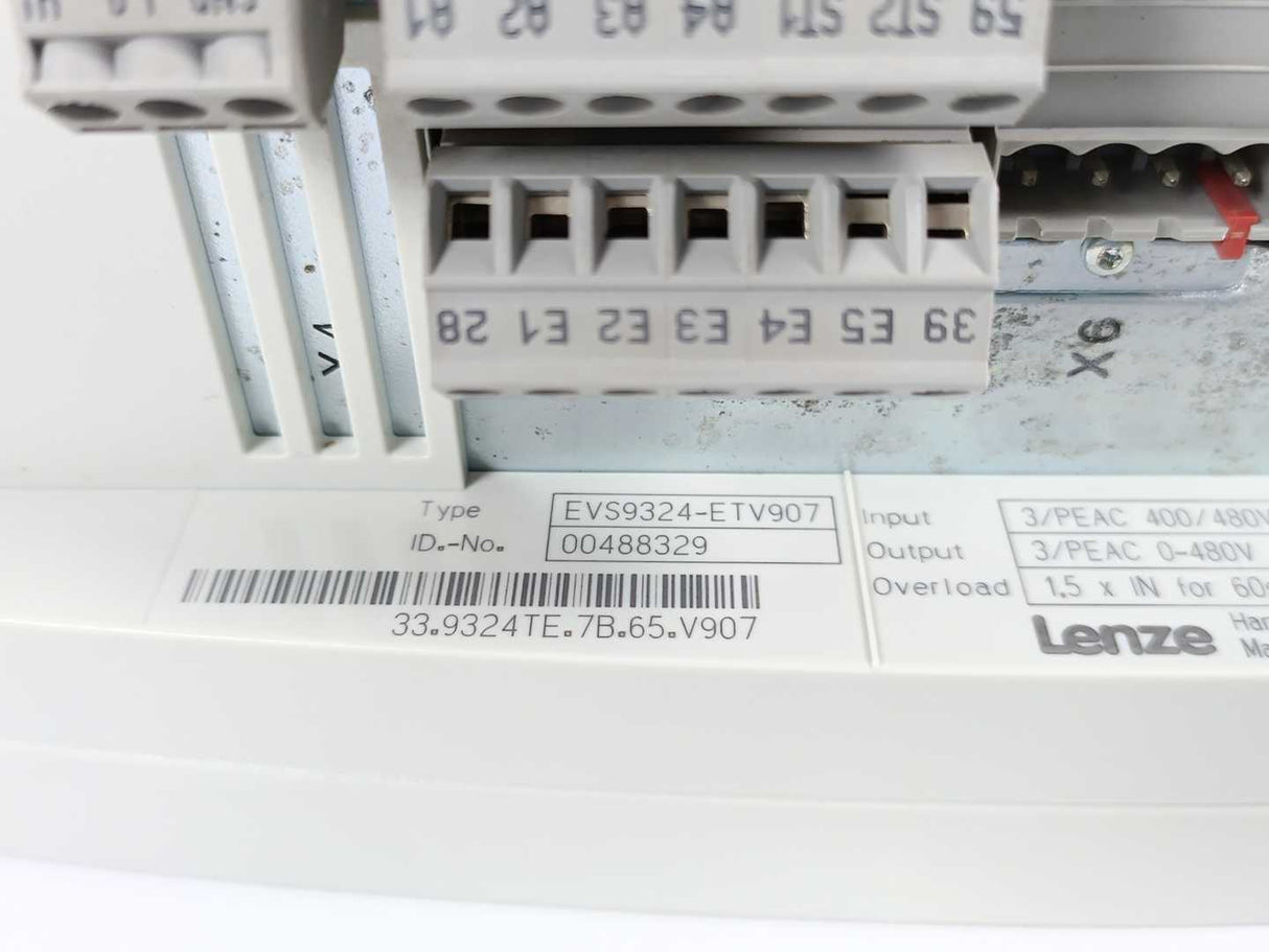 LENZE EVS9324-ETV907 00488329 Servo Drive