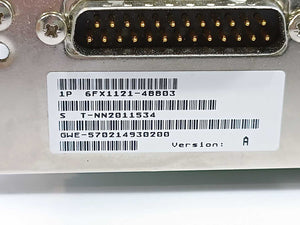Siemens 6FX1121-4BB03 SINUMERIK 800 Servo Interface Module