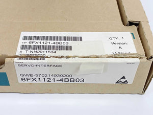 Siemens 6FX1121-4BB03 SINUMERIK 800 Servo Interface Module