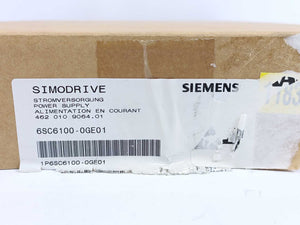 Siemens 6SC6100-0GE01 462 010 9064.01 SIMODRIVE Power Supply Board