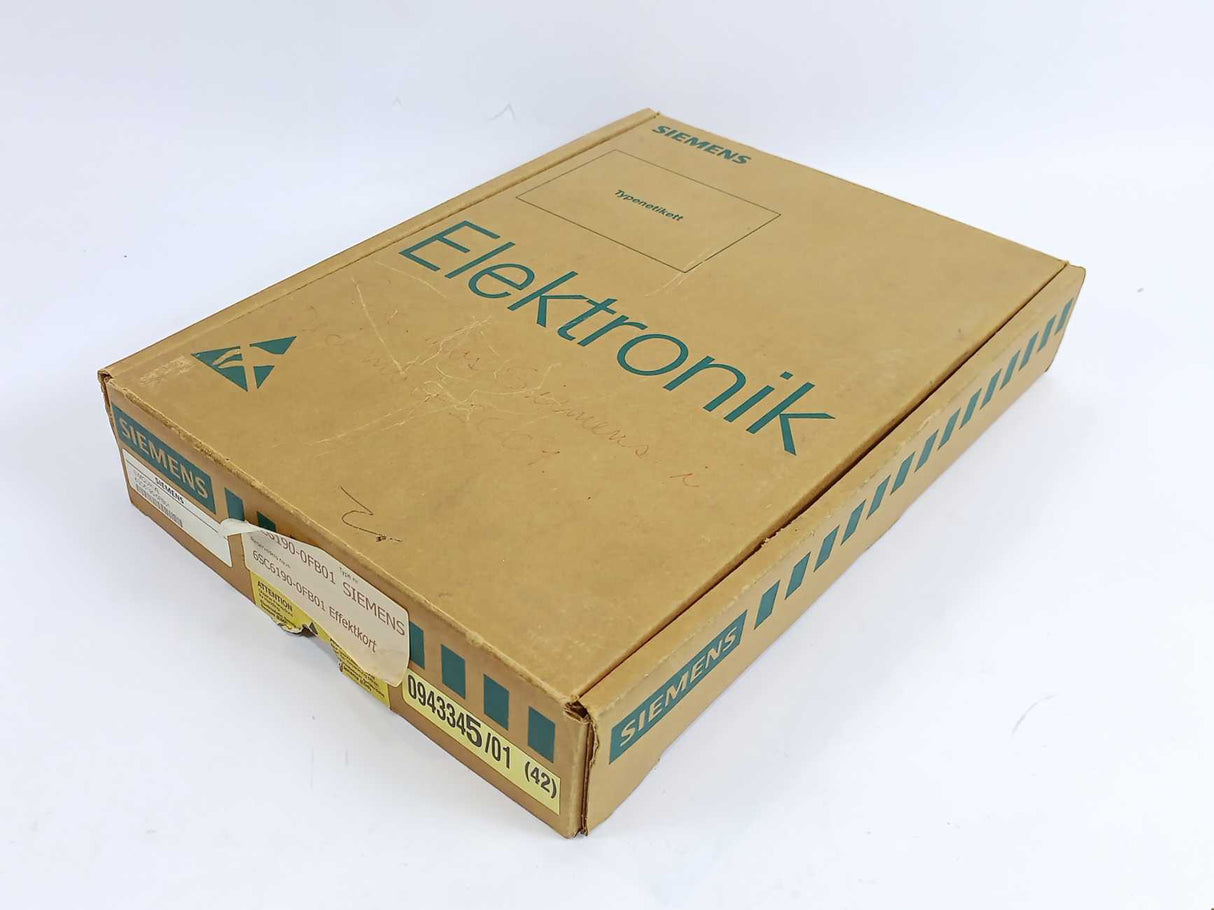 Siemens 6SC6190-0FB01 462 019 9051.01 SIMODRIVE Power Supply Board