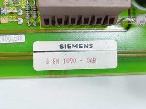 Siemens 6EW1890-0AB SIMODRIVE Power Supply Board