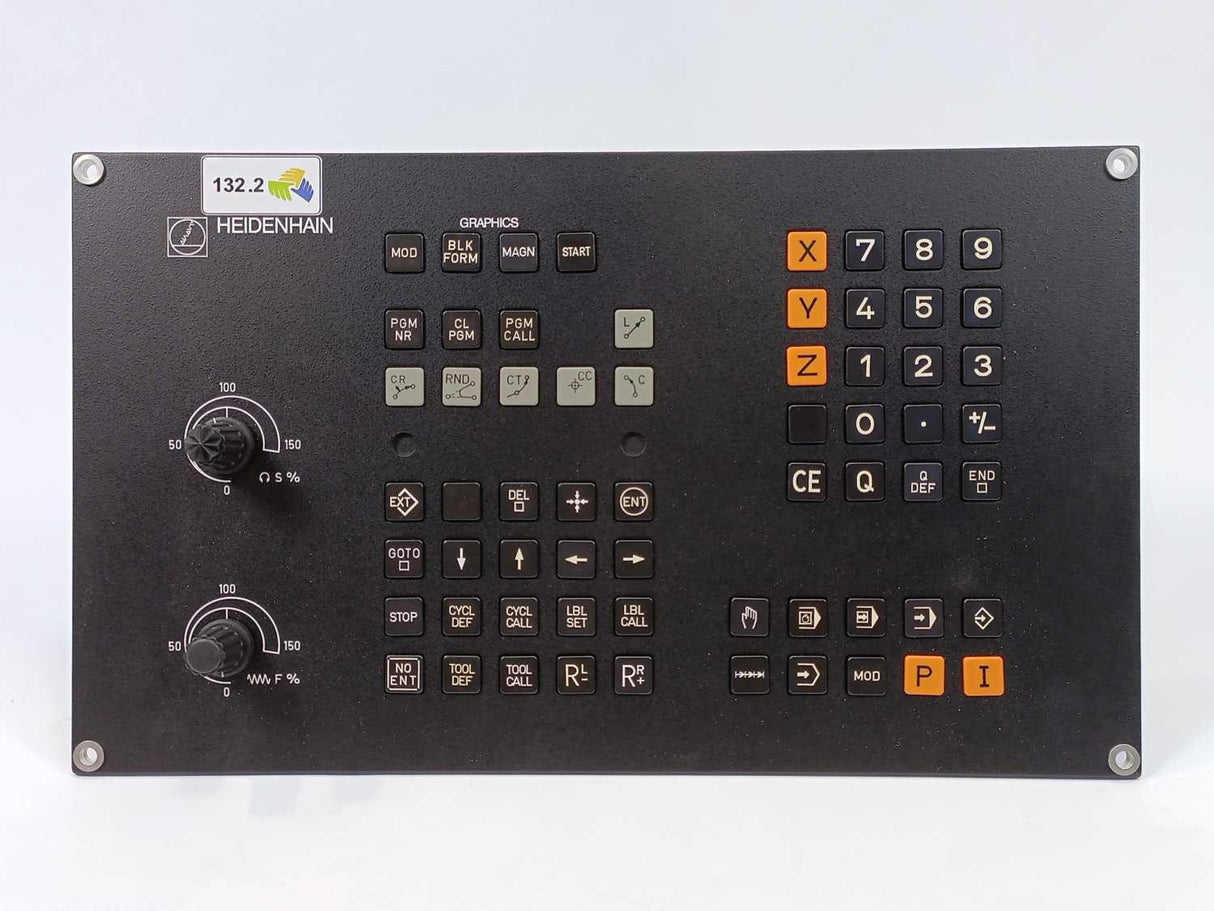 HEIDENHAIN 24990701 TE 246 B, Machine Keyboard Control Device 249907-01