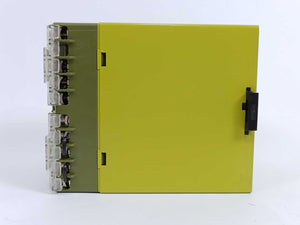 Pilz 420280 PST 3 3S Dual-Channel Safety Relay, 24VDC, 3 Safety Contacts