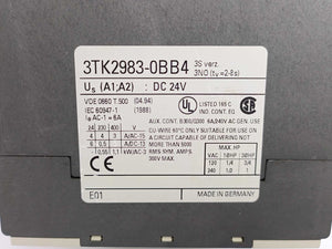 Siemens 3TK2983-0BB4 24VDC Delay Module