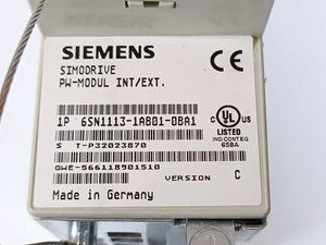 Siemens 6SN1113-1AB01-0BA1 Simodrive PW-Module INT/EXT.