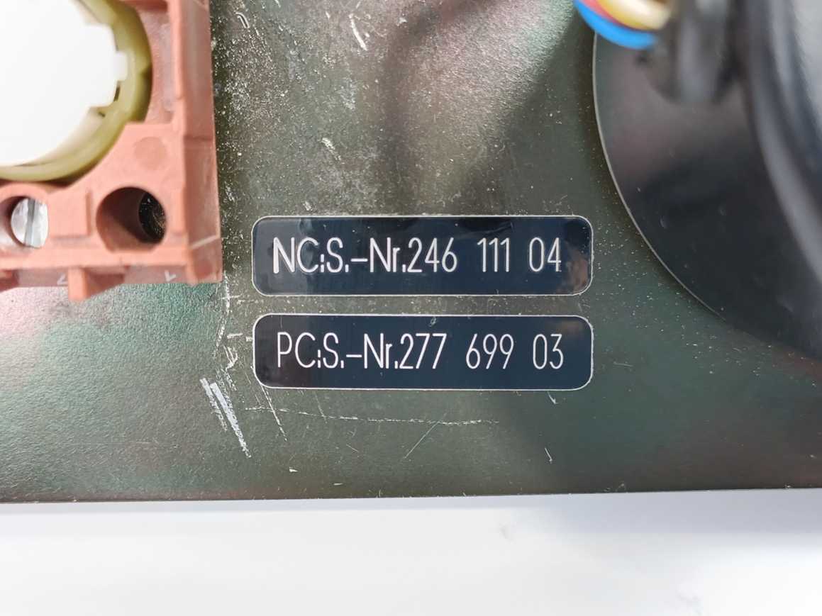 HEIDENHAIN 277 699 03 TNC 116 Straight Cut CNC Control
