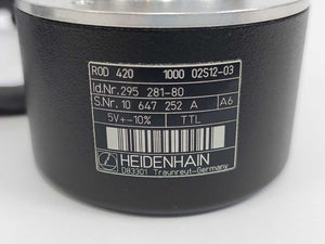 HEIDENHAIN 295281-80 ROD 420 1000 02S12-03 R 1.00 02 01H 03B Rotary Encoder