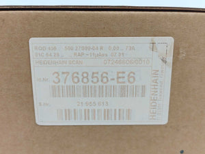 HEIDENHAIN 376856-E6 ROD 456 500 27S09-04 R 0.00 .. 73A01C 64 28 Rotary Encoder
