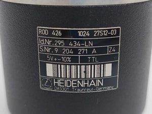 HEIDENHAIN 295434-LN ROD 426 1024 27S12-03 R 0.00 .. 01A01C 64 01 Rotary Encoder