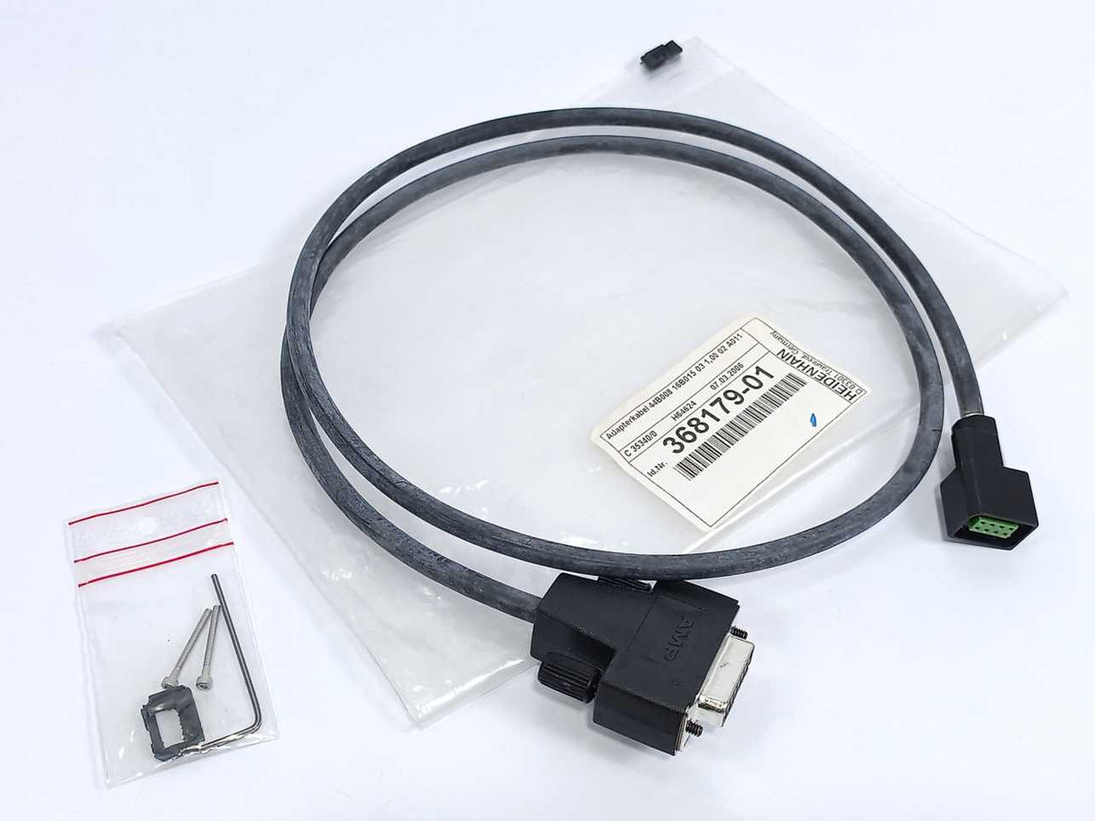 HEIDENHAIN 368179-01 APK 02 03 1.00 44B008 16B015-6U BK A021 01 2 Adapter Cable