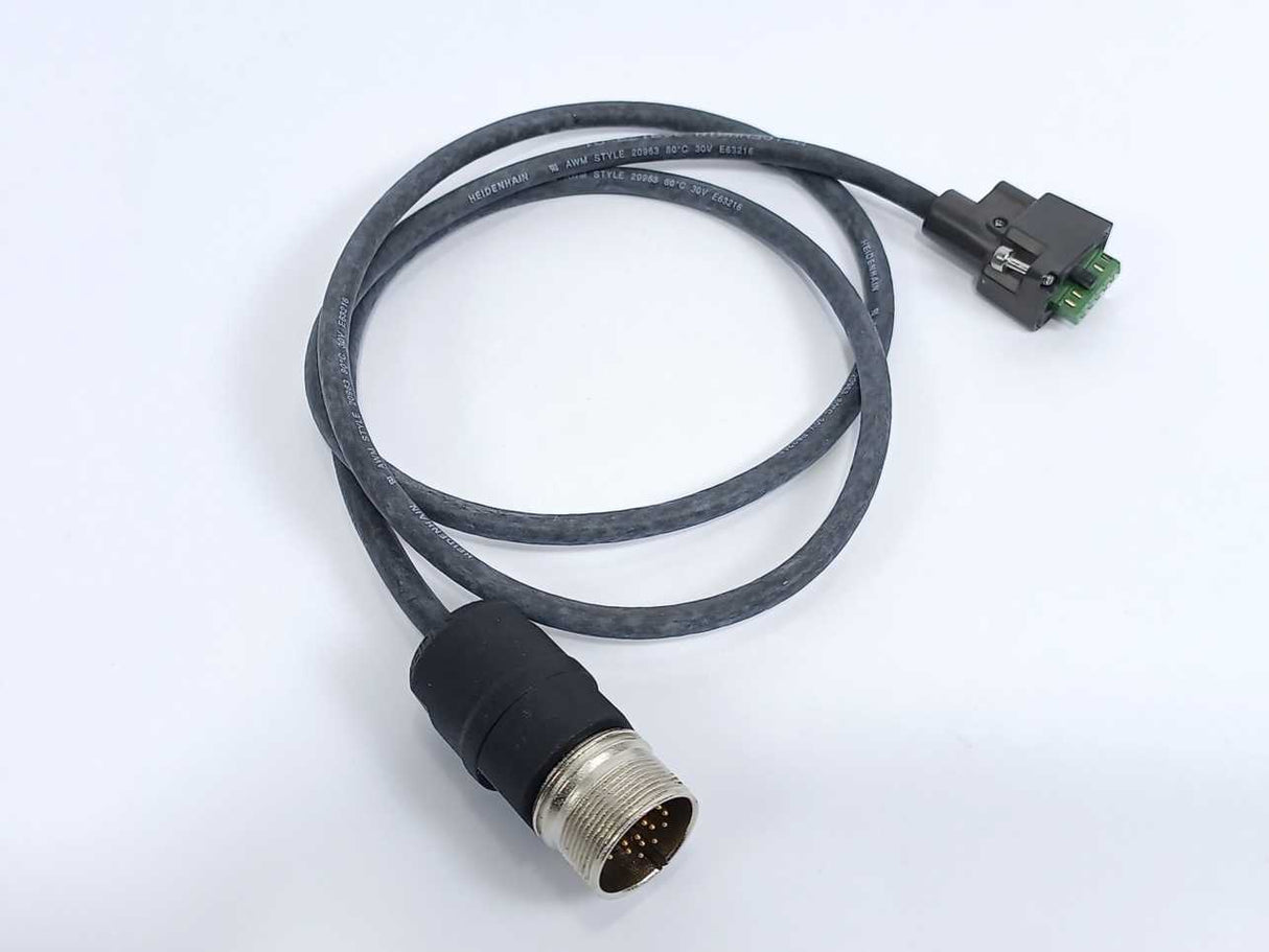 HEIDENHAIN 369129-01 42B012 03S017 80 1.00 02 .. BK Adapter Cable 1m