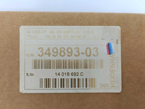HEIDENHAIN 349893-03 AK LIDA 47 Scanning Head for LIDA