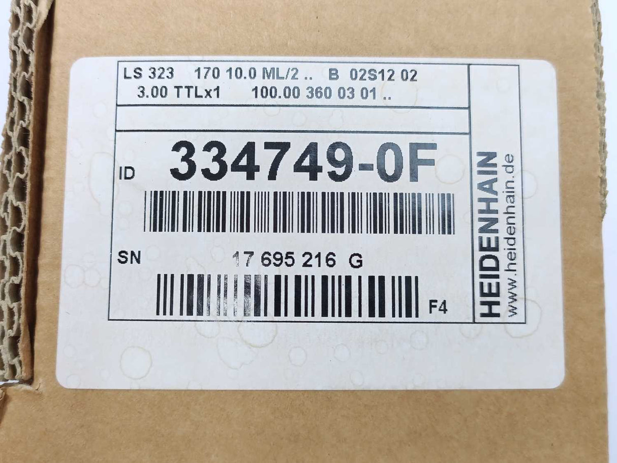 HEIDENHAIN 334749-0F LS 323 170 10.0 ML/2 Sealed Linear Encoder