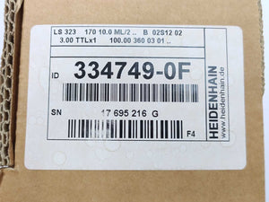 HEIDENHAIN 334749-0F LS 323 170 10.0 ML/2 Sealed Linear Encoder