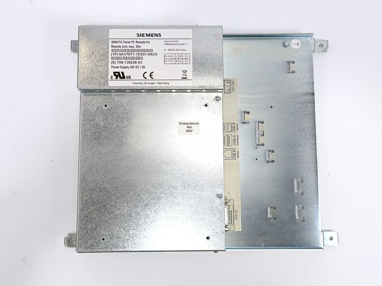 Siemens 6AV7671-1EX01-0AC0 SIMATIC Panel PC Remote Kit