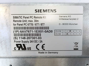 Siemens 6AV7671-1EX01-0AD0 SIMATIC Panel PC Remote Kit for Panel PC 677B/677/877