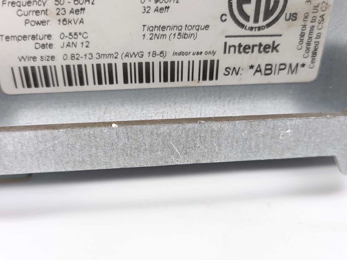 Mecos IMC15 BG10837-01NI Magnetic Bearing and Motor Controller