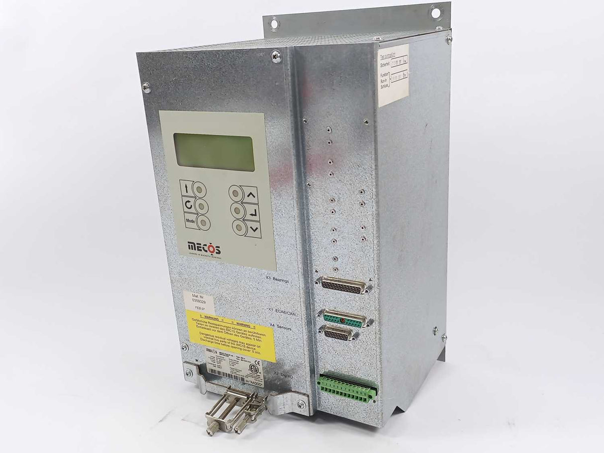 Mecos IMC15 BG10837-01C Magnetic Bearing and Motor Controller