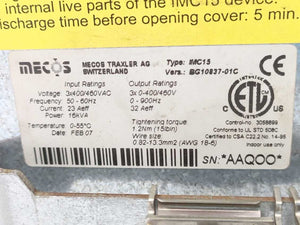 Mecos IMC15 BG10837-01C Magnetic Bearing and Motor Controller
