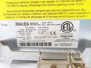 Mecos IMC15 BG10837-04NE Magnetic Bearing and Motor Controller